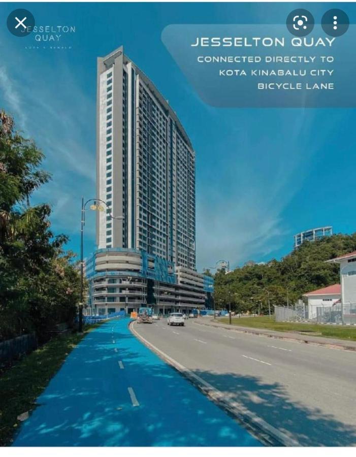 Petronella Suites Apartment @ Jesselton Quay Kota Kinabalu Exterior foto