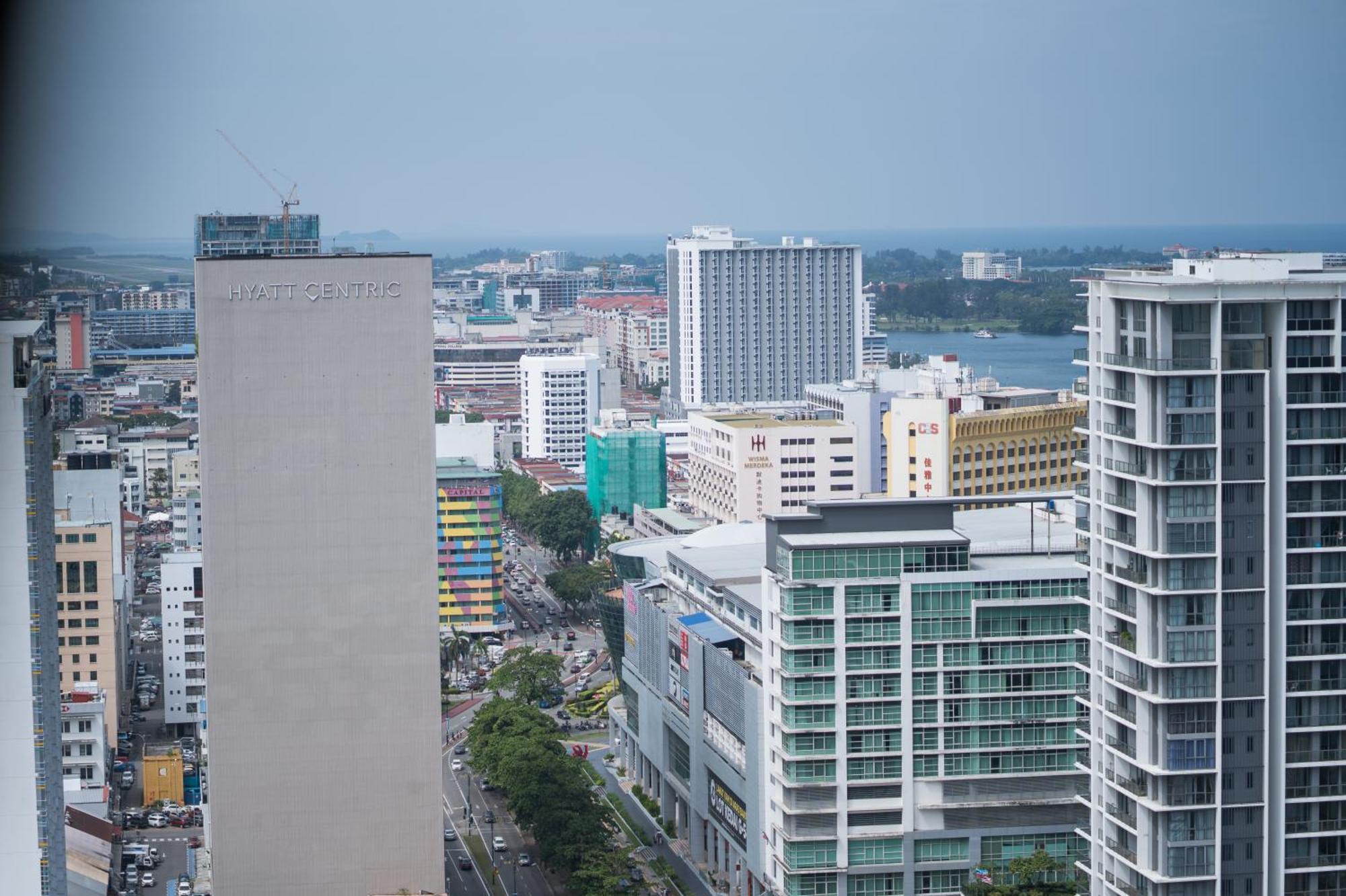 Petronella Suites Apartment @ Jesselton Quay Kota Kinabalu Exterior foto