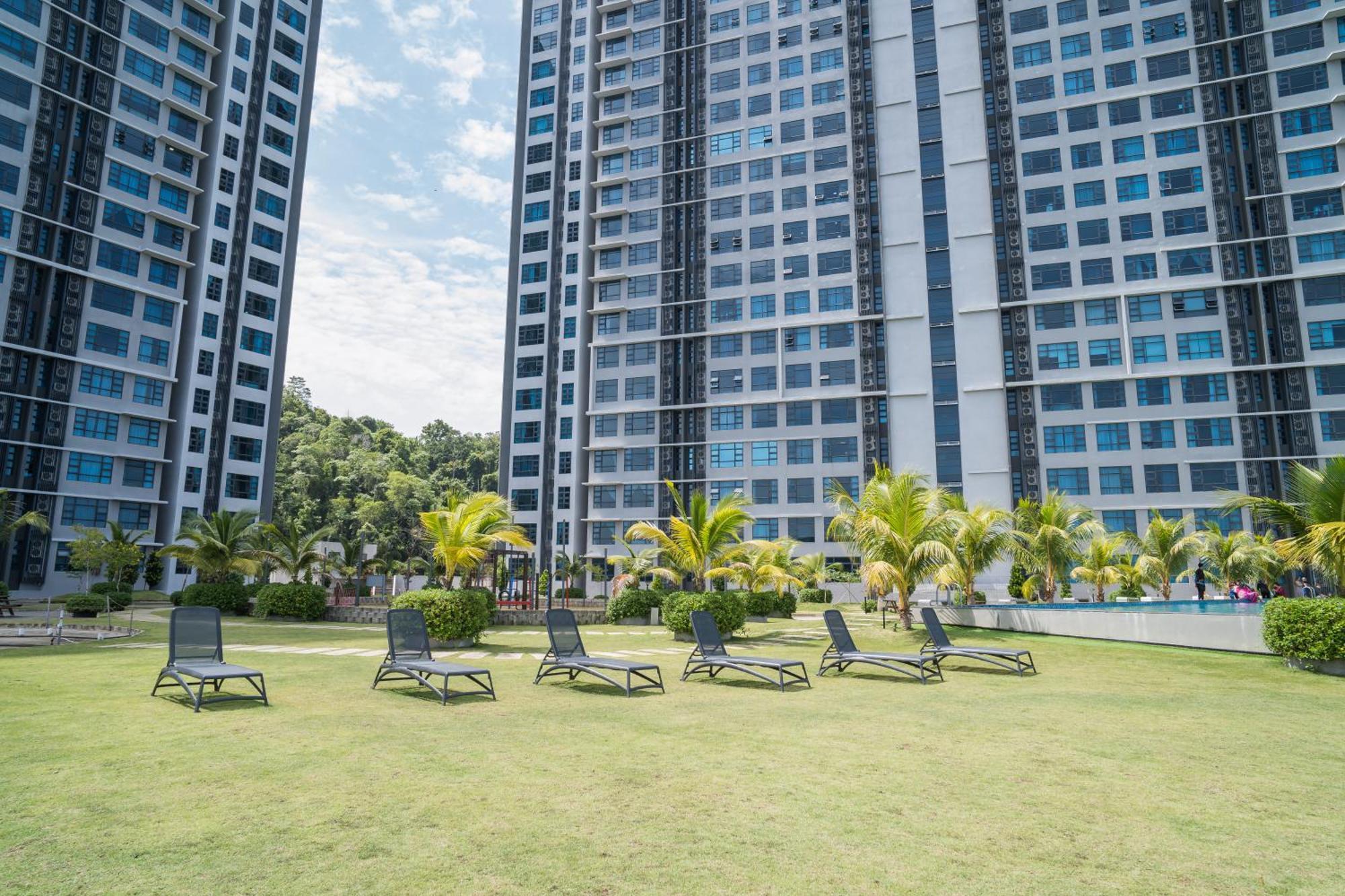 Petronella Suites Apartment @ Jesselton Quay Kota Kinabalu Exterior foto